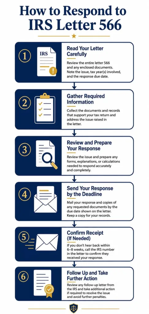 IRS Letter 566 Audit by Mail Guide | Edward Parsons, CPA