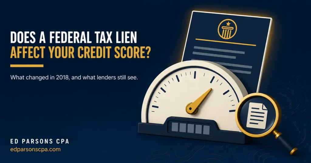 Does a Federal Tax Lien Affect Your Credit Score? Does a Federal Tax Lien Affect Your Credit Score? | What Changed in 2018