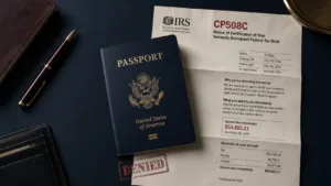 IRS CP508C Passport Denial Notice: What Seriously Delinquent Tax Debt Means
