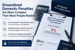 Streamlined Domestic Penalties Are More Complex Than Most People Realize