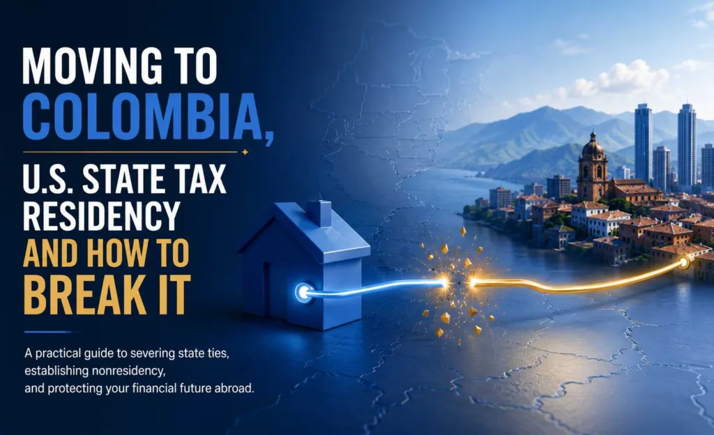 Moving to Colombia: U.S. State Tax Residency and How to Break It | Ed Parsons CPA