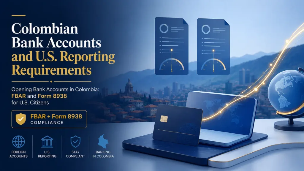 Opening Bank Accounts in Colombia: FBAR and Form 8938 for U.S. Citizens