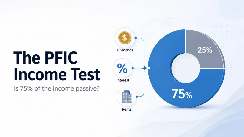 The PFIC Income Test: Is 75% of the Income Passive?