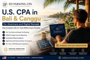U.S. CPA in Bali & Canggu for Americans and Digital Nomads | Expat Tax Services