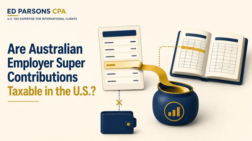 Are Australian Employer Super Contributions Taxable in the U.S.? | Ed Parsons CPA