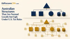 Australian Structures That Are Normal Locally but Ugly Under U.S. Tax Rules | Ed Parsons CPA