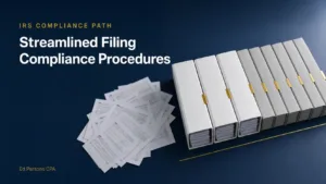 IRS Form 14653: A Weak Narrative Can Sink Your Streamlined Filing