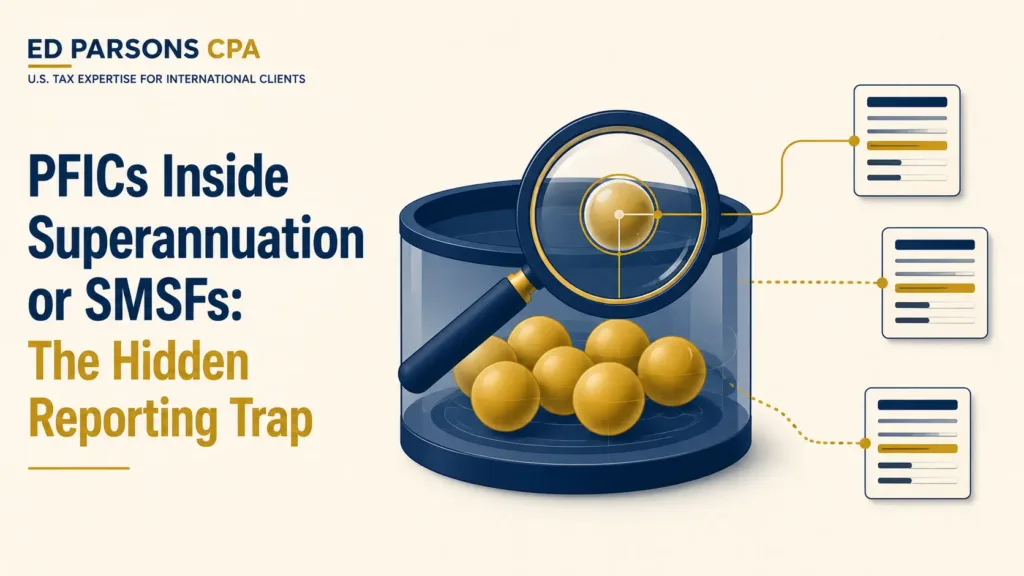 PFICs Inside Superannuation or SMSFs: The Hidden Reporting Trap | Ed Parsons CPA