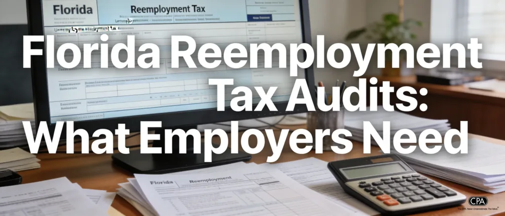 Florida Reemployment Tax Audits: What Employers Need The Florida Department of Revenue conducts reemployment tax audits as required by the U.S. Department