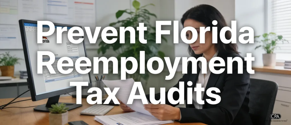 Prevent Florida Reemployment Tax Audits The Florida Department of Revenue conducts reemployment tax audits as required by the U.S. Department