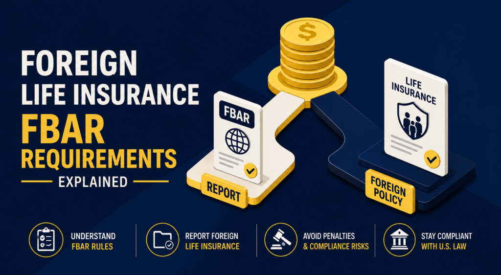 Foreign Life Insurance FBAR Requirements Explained